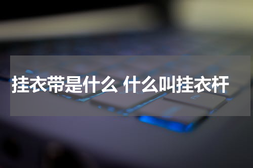 挂衣带是什么 什么叫挂衣杆
