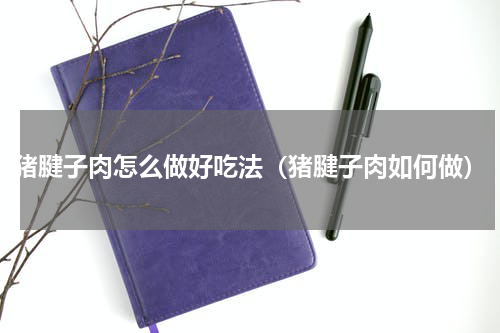 猪腱子肉怎么做好吃法（猪腱子肉如何做）