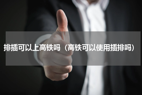 排插可以上高铁吗（高铁可以使用插排吗）