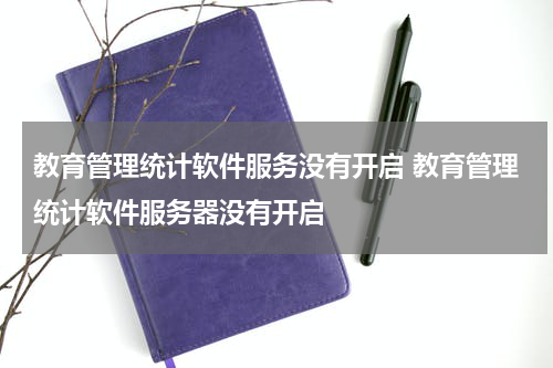 教育管理统计软件服务没有开启 教育管理统计软件服务器没有开启