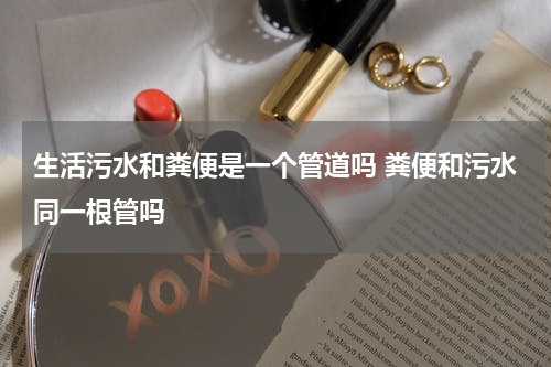生活污水和粪便是一个管道吗 粪便和污水同一根管吗