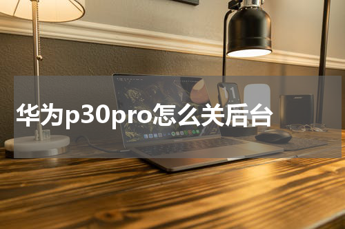 华为p30pro怎么关后台