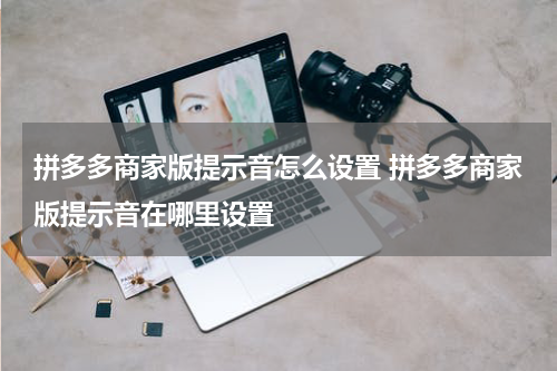 拼多多商家版提示音怎么设置 拼多多商家版提示音在哪里设置