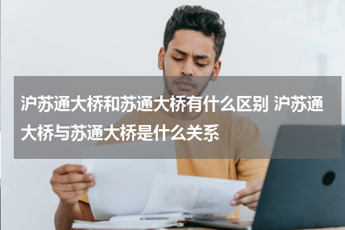 沪苏通大桥和苏通大桥有什么区别 沪苏通大桥与苏通大桥是什么关系