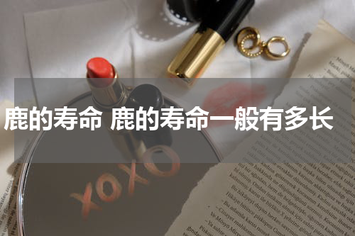 鹿的寿命 鹿的寿命一般有多长