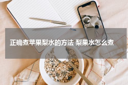 正确煮苹果梨水的方法 梨果水怎么煮