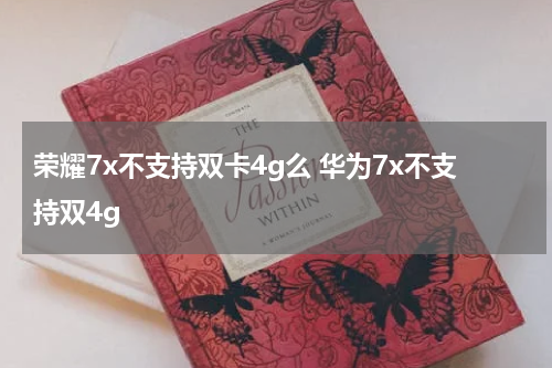 荣耀7x不支持双卡4g么 华为7x不支持双4g