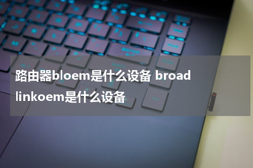 路由器bloem是什么设备 broadlinkoem是什么设备