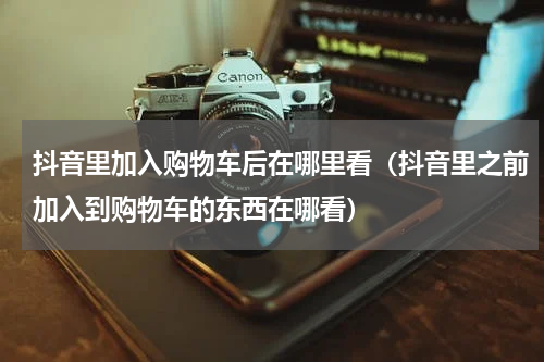 抖音里加入购物车后在哪里看（抖音里之前加入到购物车的东西在哪看）