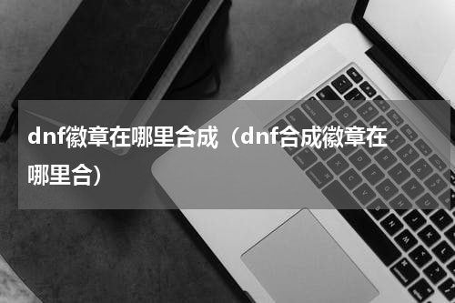 dnf徽章在哪里合成（dnf合成徽章在哪里合）
