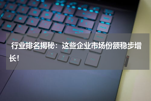  行业排名揭秘：这些企业市场份额稳步增长！