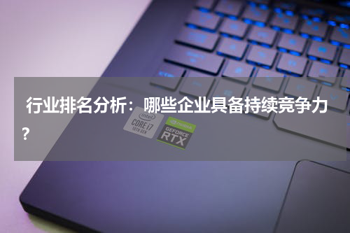  行业排名分析：哪些企业具备持续竞争力？