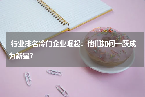  行业排名冷门企业崛起：他们如何一跃成为新星？