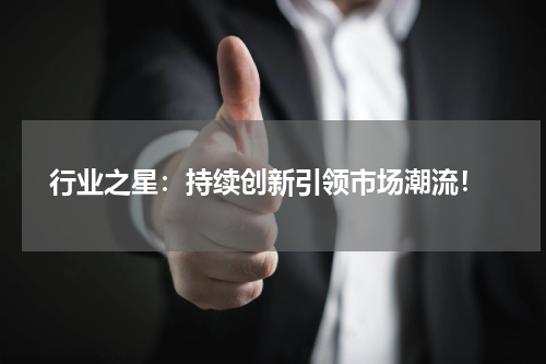 行业之星：持续创新引领市场潮流！