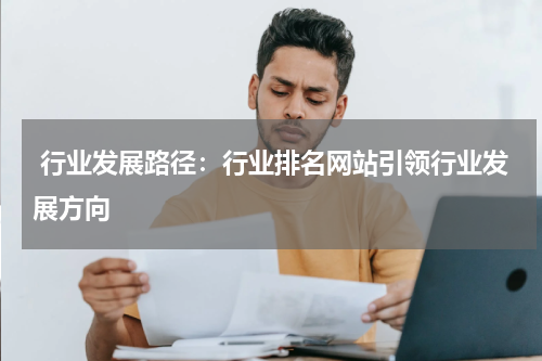  行业发展路径：行业排名网站引领行业发展方向