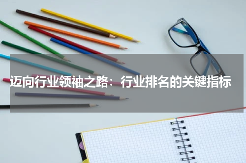  迈向行业领袖之路：行业排名的关键指标