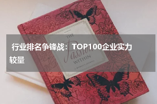  行业排名争锋战：TOP100企业实力较量
