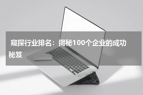  窥探行业排名：揭秘100个企业的成功秘笈