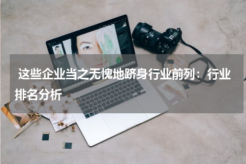  这些企业当之无愧地跻身行业前列：行业排名分析