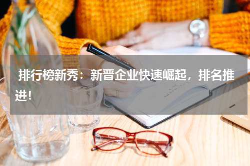  排行榜新秀：新晋企业快速崛起，排名推进！