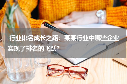  行业排名成长之路：某某行业中哪些企业实现了排名的飞跃？