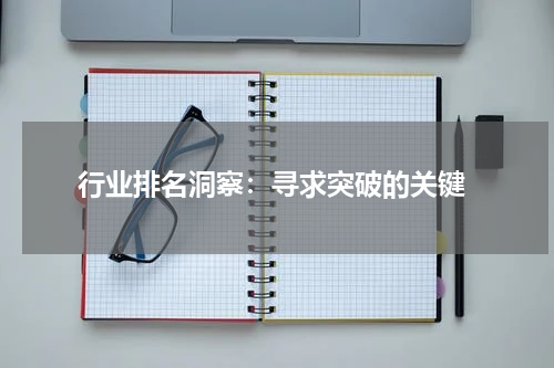  行业排名洞察：寻求突破的关键