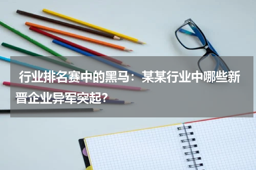  行业排名赛中的黑马：某某行业中哪些新晋企业异军突起？