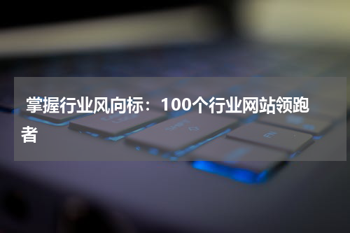  掌握行业风向标：100个行业网站领跑者
