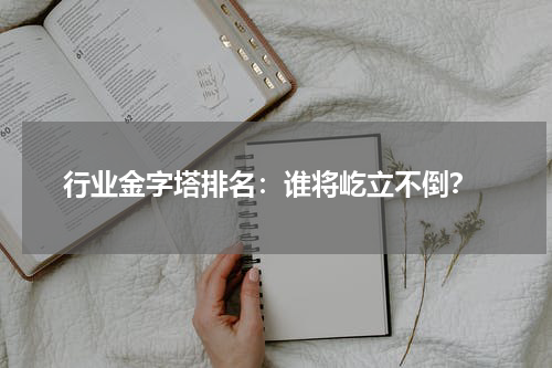  行业金字塔排名：谁将屹立不倒？