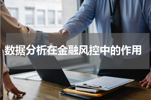  数据分析在金融风控中的作用