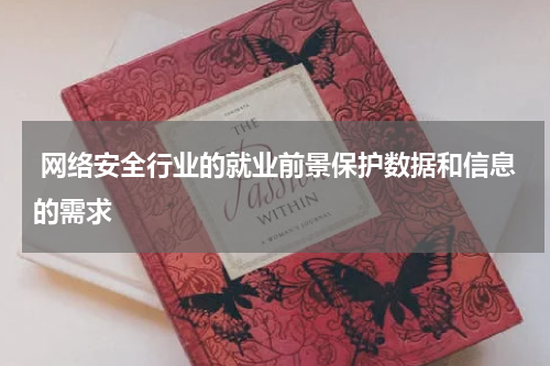  网络安全行业的就业前景保护数据和信息的需求