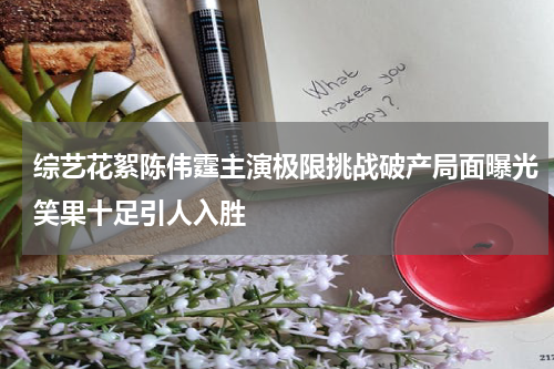 综艺花絮陈伟霆主演极限挑战破产局面曝光笑果十足引人入胜