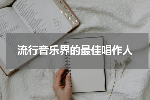 流行音乐界的最佳唱作人