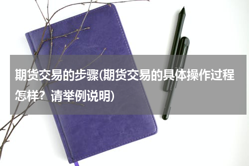期货交易的步骤(期货交易的具体操作过程怎样？请举例说明)