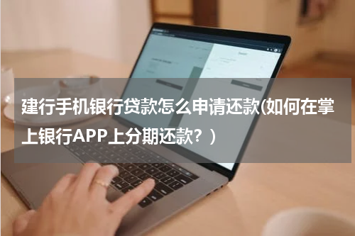 建行手机银行贷款怎么申请还款(如何在掌上银行APP上分期还款？)