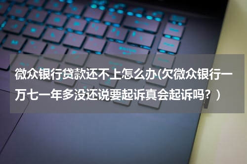 微众银行贷款还不上怎么办(欠微众银行一万七一年多没还说要起诉真会起诉吗？)