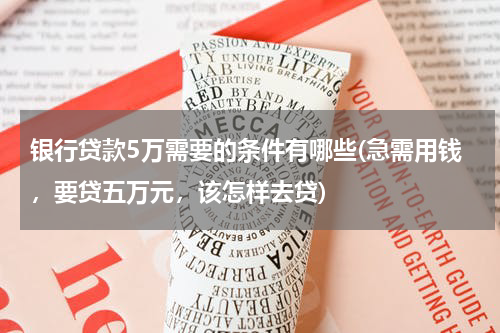 银行贷款5万需要的条件有哪些(急需用钱，要贷五万元，该怎样去贷)