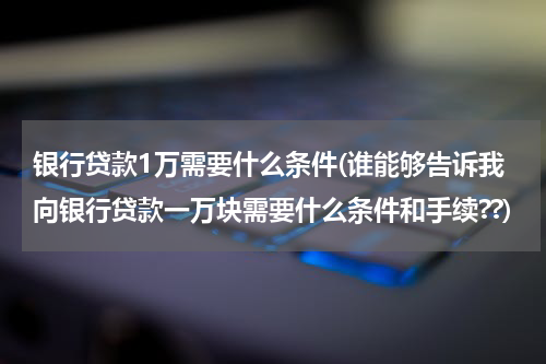 银行贷款1万需要什么条件(谁能够告诉我向银行贷款一万块需要什么条件和手续??)