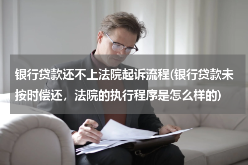 银行贷款还不上法院起诉流程(银行贷款未按时偿还，法院的执行程序是怎么样的)