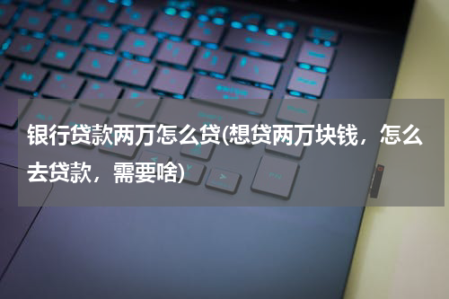 银行贷款两万怎么贷(想贷两万块钱，怎么去贷款，需要啥)