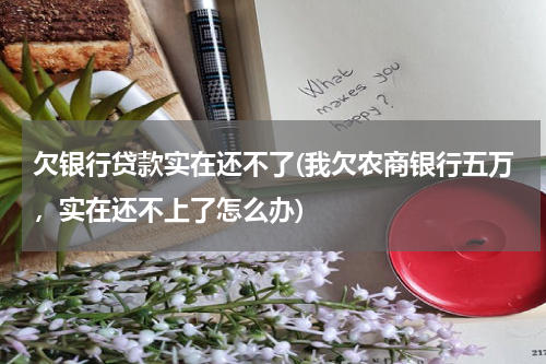 欠银行贷款实在还不了(我欠农商银行五万，实在还不上了怎么办)