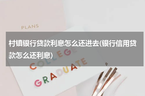 村镇银行贷款利息怎么还进去(银行信用贷款怎么还利息)