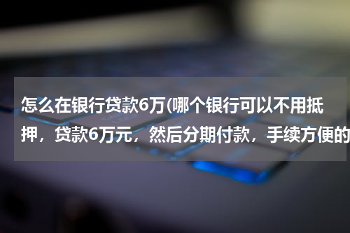 怎么在银行贷款6万(哪个银行可以不用抵押，贷款6万元，然后分期付款，手续方便的)