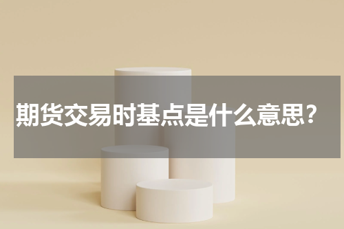 期货交易时基点是什么意思？