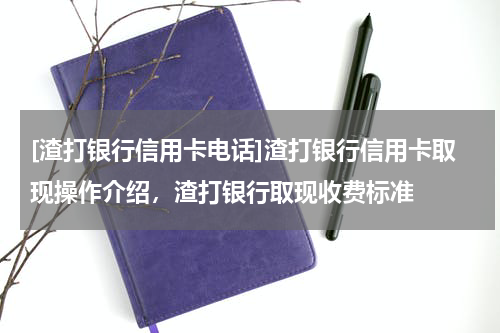 [渣打银行信用卡电话]渣打银行信用卡取现操作介绍，渣打银行取现收费标准