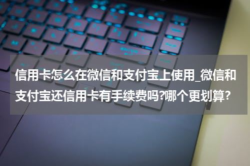 信用卡怎么在微信和支付宝上使用_微信和支付宝还信用卡有手续费吗?哪个更划算？