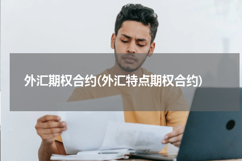 外汇期权合约(外汇特点期权合约)