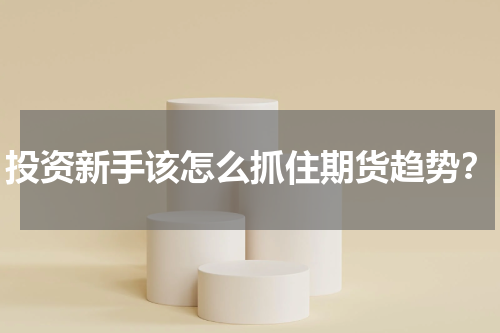 投资新手该怎么抓住期货趋势？